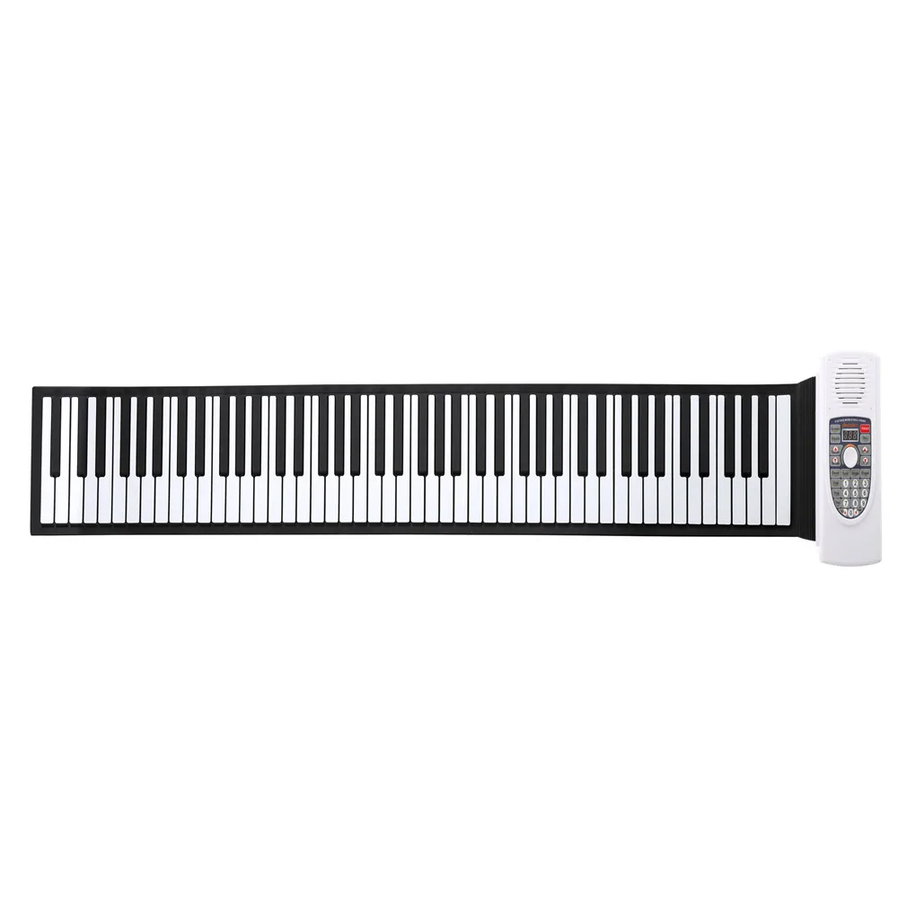 Iword S2090 рулон рулонного пианино гибкий рулон 88 клавиш клавиатура портативное Силиконовое пианино