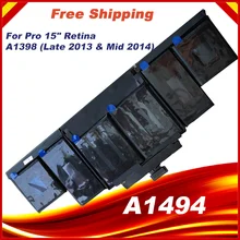 95Wh 11.26V A1494 Battery For Apple Macbook Pro 15 95Wh 11.26V A1494 Battery For Apple Macbook Pro 15
