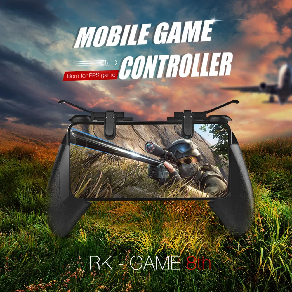 Scimelo игровой 8 й мобильный контроллер для PUBG/Knives Out/правила выживания IOS Android