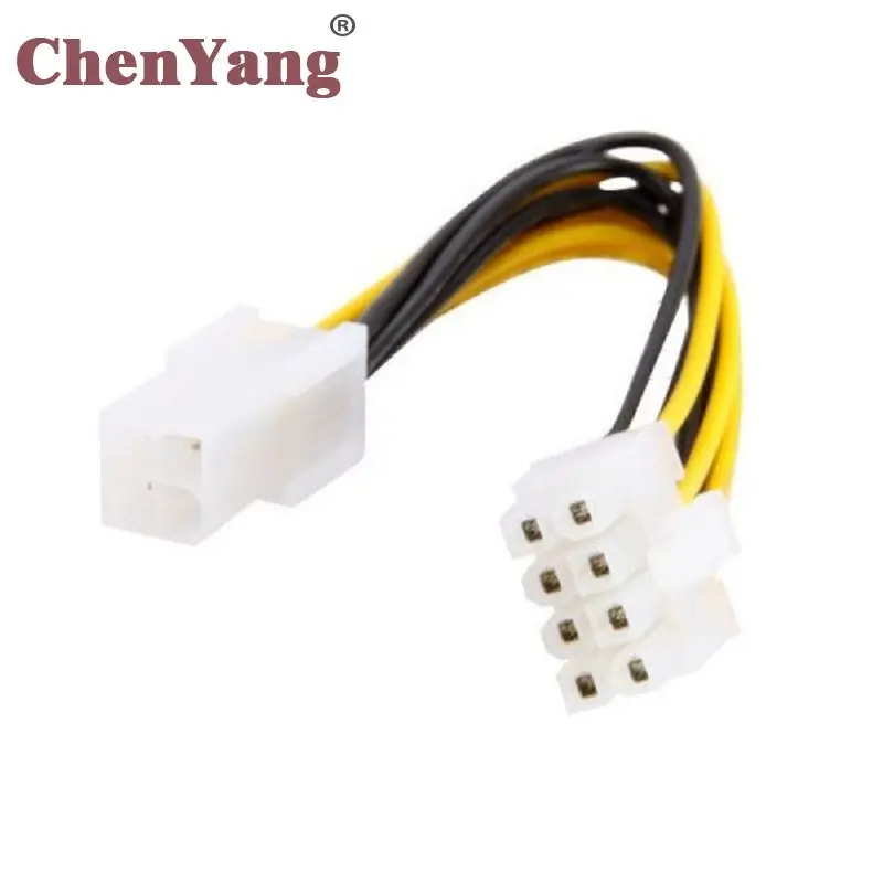 Chenyang 8Pin к 4Pin адаптер кабеля питания для ПК 4P 8P CPU P4 P8 удлинительные кабели
