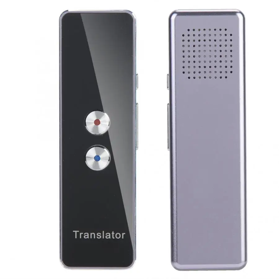 T8 переводчик 2,4G Смарт Bluetooth карманный переводчик в режиме реального времени многоязычный переводчик фиолетовый мгновенный перевод