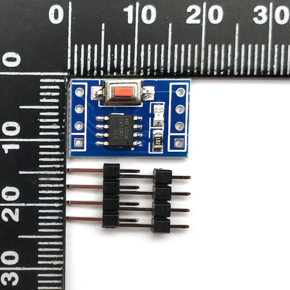 Минимальная системная плата STC15W204S SCM макетная 51 SOP8 STC15F104E|Запасные части| |