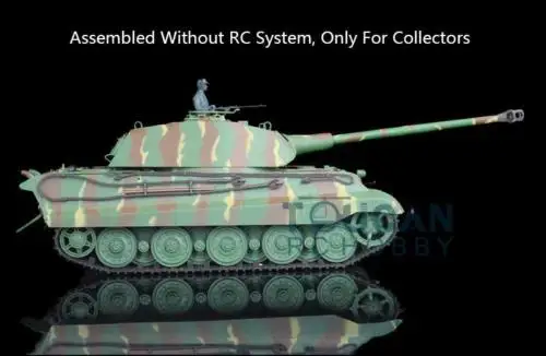 Henglong 1/16 весы пластик немецкий Король тигр Porsche статический бак 3888
