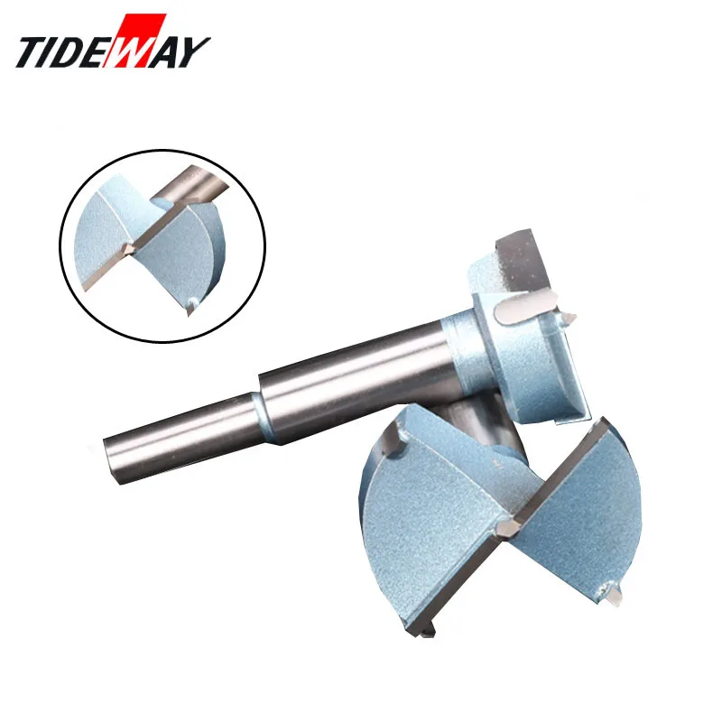 Tideway 12mm-65mm Forstner Bit Auger Drill Bits Set Wood Hole Saw Woodworking Wooden Cutter Drilling for Hinge Window
