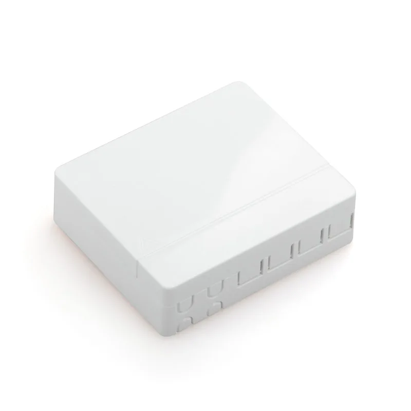 20 Pcs Scatola Di Informazioni In Fibra Ottica 4 Core Ottica Termintion Box Brevi Orecchie Ftth Di Casa In Fibra Di Pannello Della Scatola Abs Di Plas
