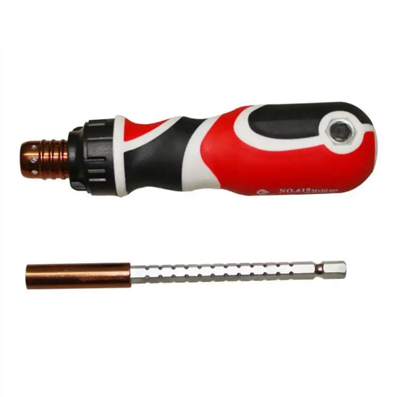 

Multi-functional Ratchet Wheel Retractable Screwdriver With Phillips Slotted For car/ Househould Use Dual Purpose Screwdriver