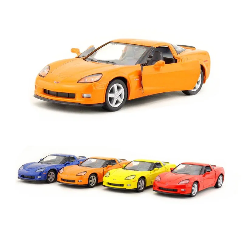

Free Shipping/KiNSMART Toy/Diecast Model/1:36 Scale/2007 Chevrolet Corvette Z06 Super/Pull Back Car/Collection/Gift For Children