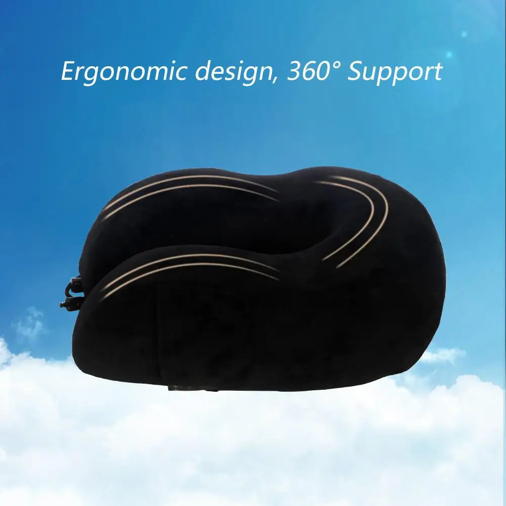 Adeeing Набор подушек для путешествий с эффектом памяти, u-образная ...