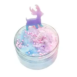 Игрушка для Пластилин для детей декомпрессии игрушечная глина Кристалл грязи Морская звезда кокосовое дерево тыкать молоко пюре мозг игры