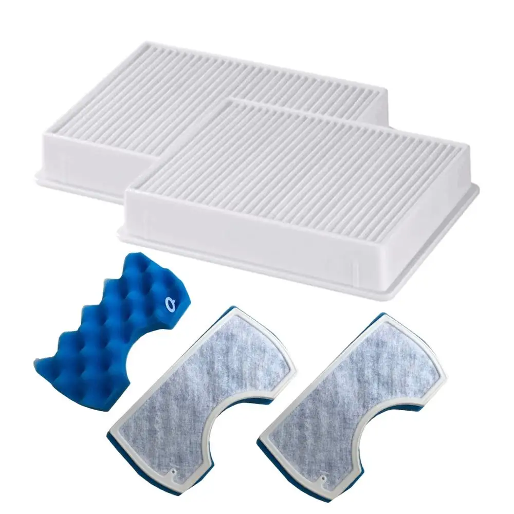 

2x Vacuum Cleaner Dust Filter Hepa Filter + 3xSet Of Filter Cotton For Samsung Sc4300 Sc4470 White Vc-B710W