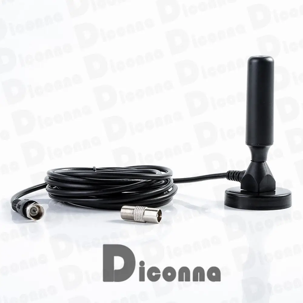 Горячая 200 миля 30dBi внутренняя усиление цифровой DVB-T DVB-T2 ТВ HDTV антенна