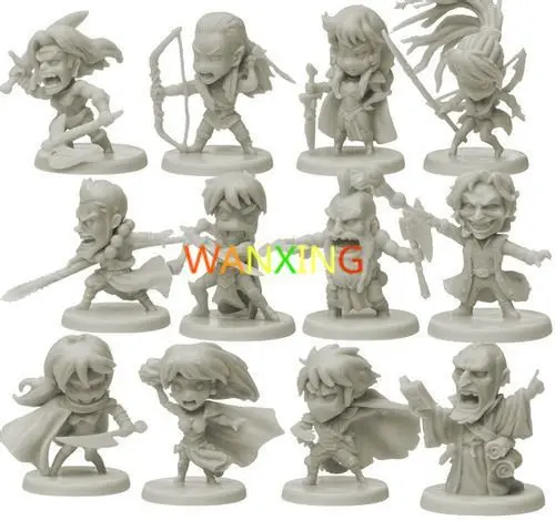 

1/72 Scale Model Role-playing Games Run Group Arcadia Quest Explore Alexandre Arcady Second Wars Figure Resin Free shipping