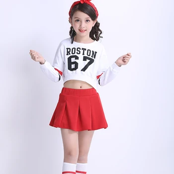 

Children Hiphop Dance Show Modern Dance Performance Clothing Suit Girl boy Jazz hip-hop dancewear