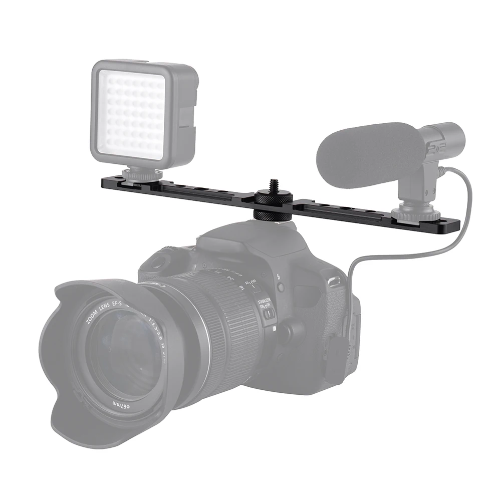 Hot Shoe Extension Bar Mount Bracket Flash Bracket for