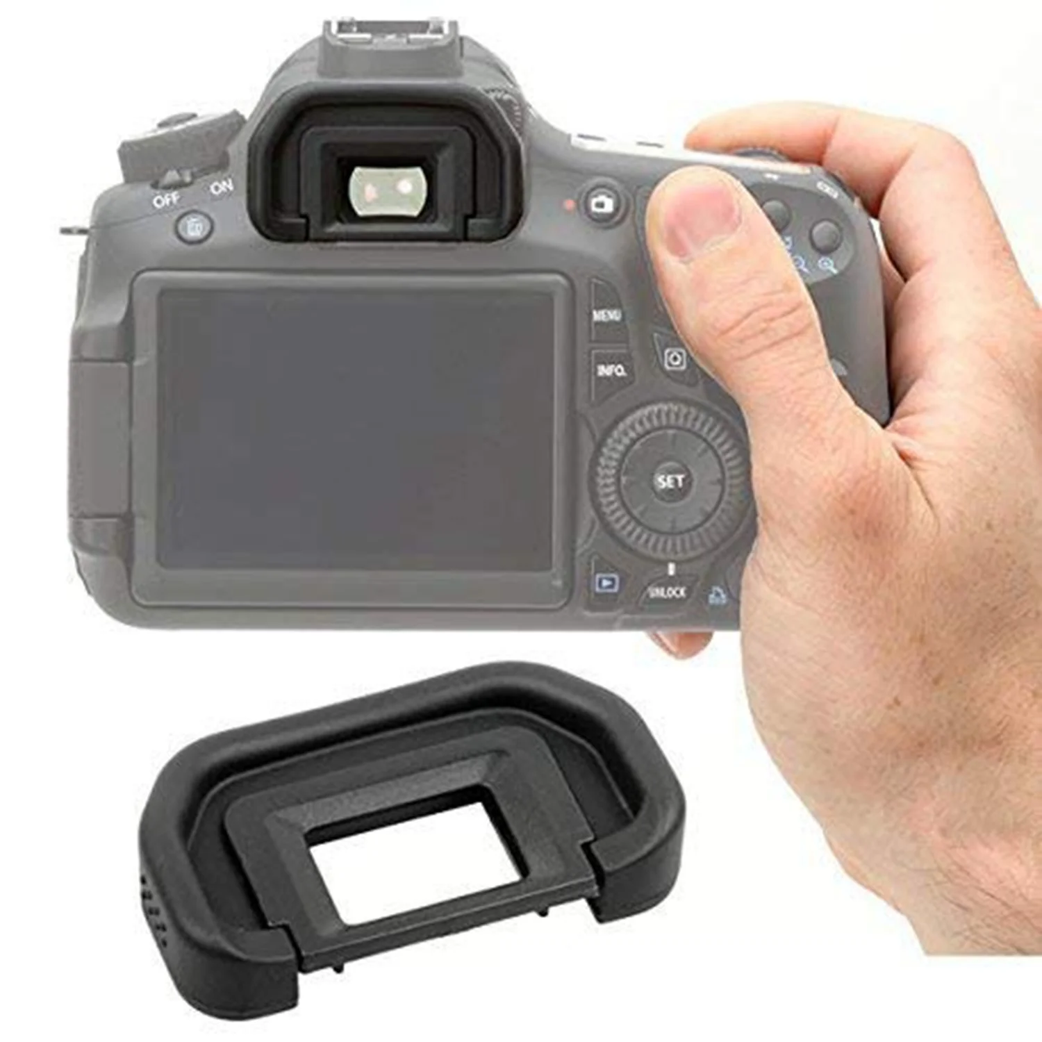 Камера окуляр наглазник 18 мм Eb Замена видоискателя протектор для Canon Eos 80D 70D 60D 77D 50D