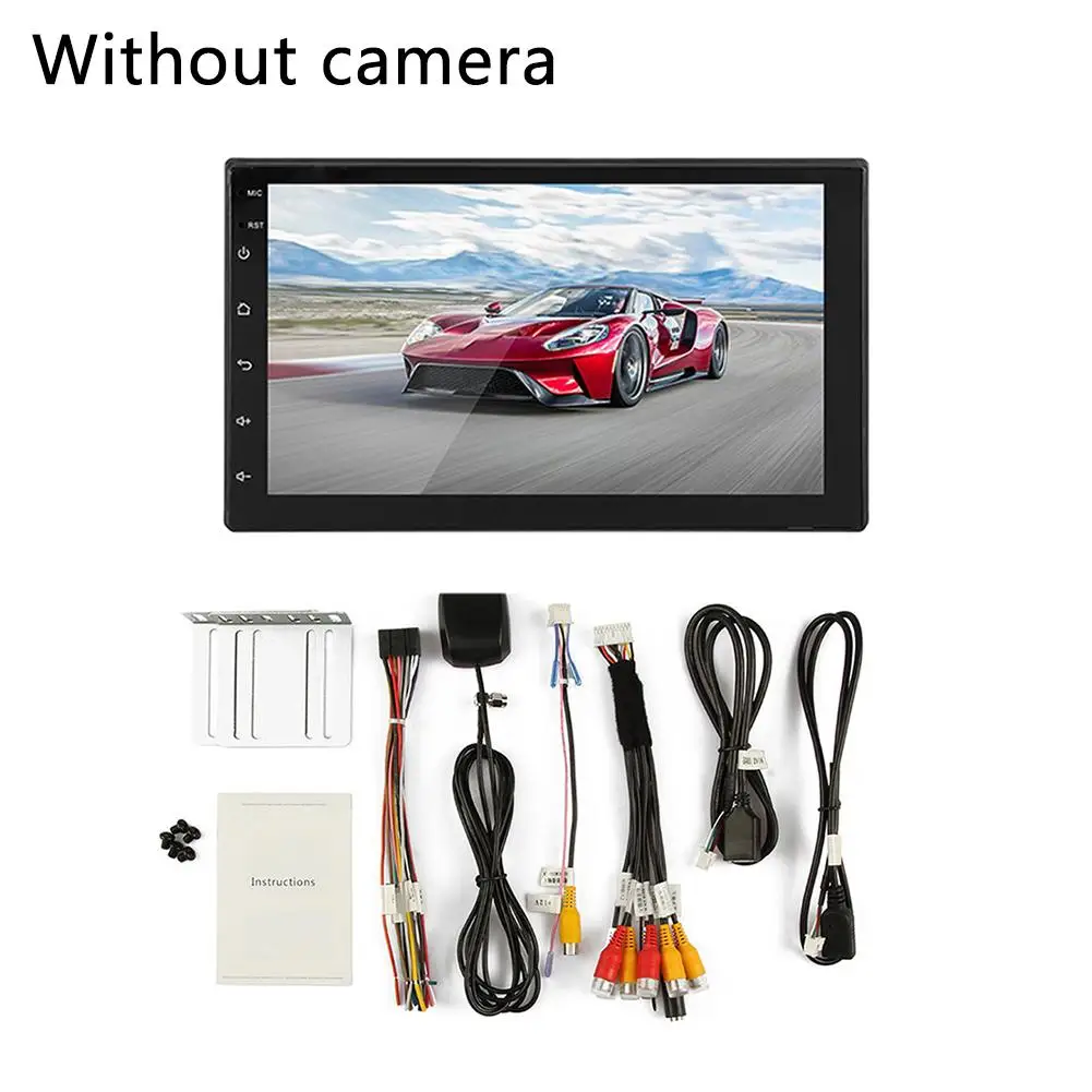 

Universal GPS Navigation HD Touch Screen Car Bluetooth MP5 Player Car Multimedia Player Multi-language WiFi Rear View Display