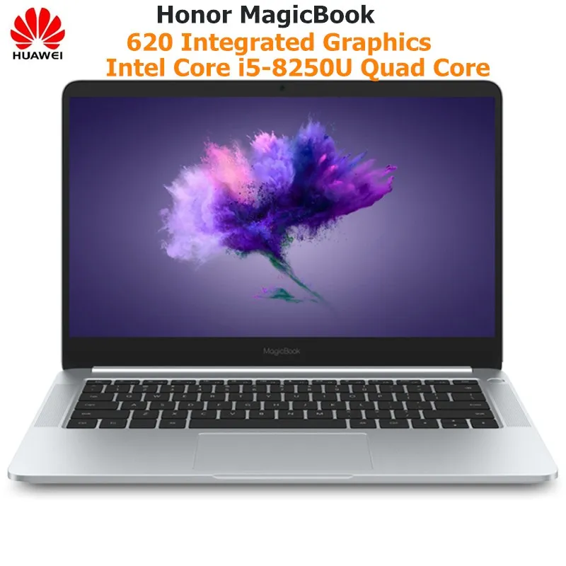 HUAWEI Honor MagicBook ноутбуки 14 дюймов оконные рамы 10 Pro Intel i5-8250U 4 ядра 8 Гб оперативная память 256 SSD Integrated графика записные книжки