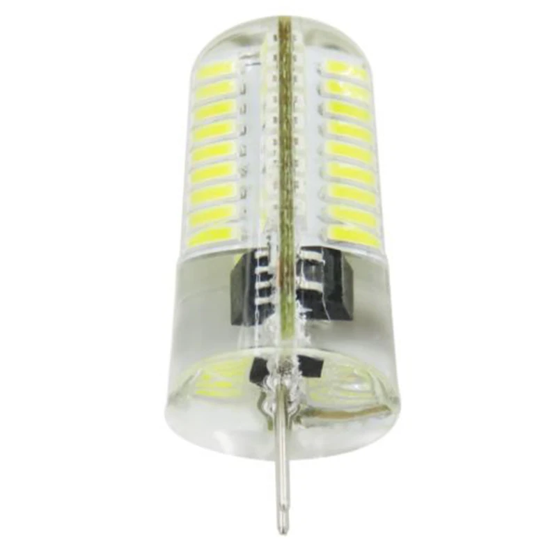 

LICG-Dimming LED Corn Bulb Mini Silicone lamp 72 Leds SMD 4014 G4 220V 200V-240V Replace halogen lamp Light Warm White