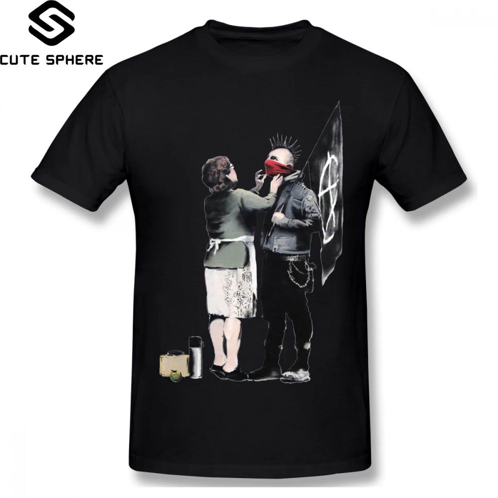 

Anarchy T Shirt Anarchy T-Shirt 100 Cotton Print Tee Shirt Man Streetwear Plus size Short-Sleeve Funny Tshirt