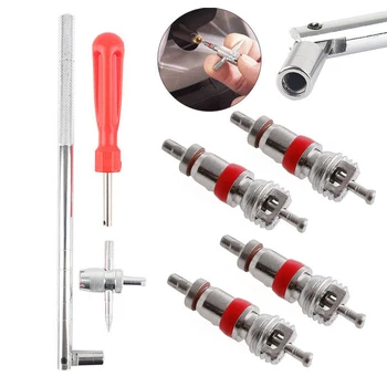 

Car Auto Tire Plug Core Remover Valve Stem Installation Puller Repair Tool Kit 100% brand new and high quality