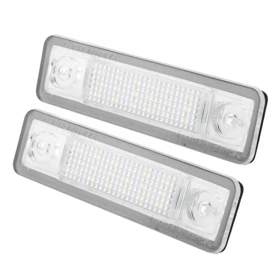 

2pcs ABS Car License Plate LED Light Lamp for Opel Astra Corsa Vectra Car Accessories License Plate Light
