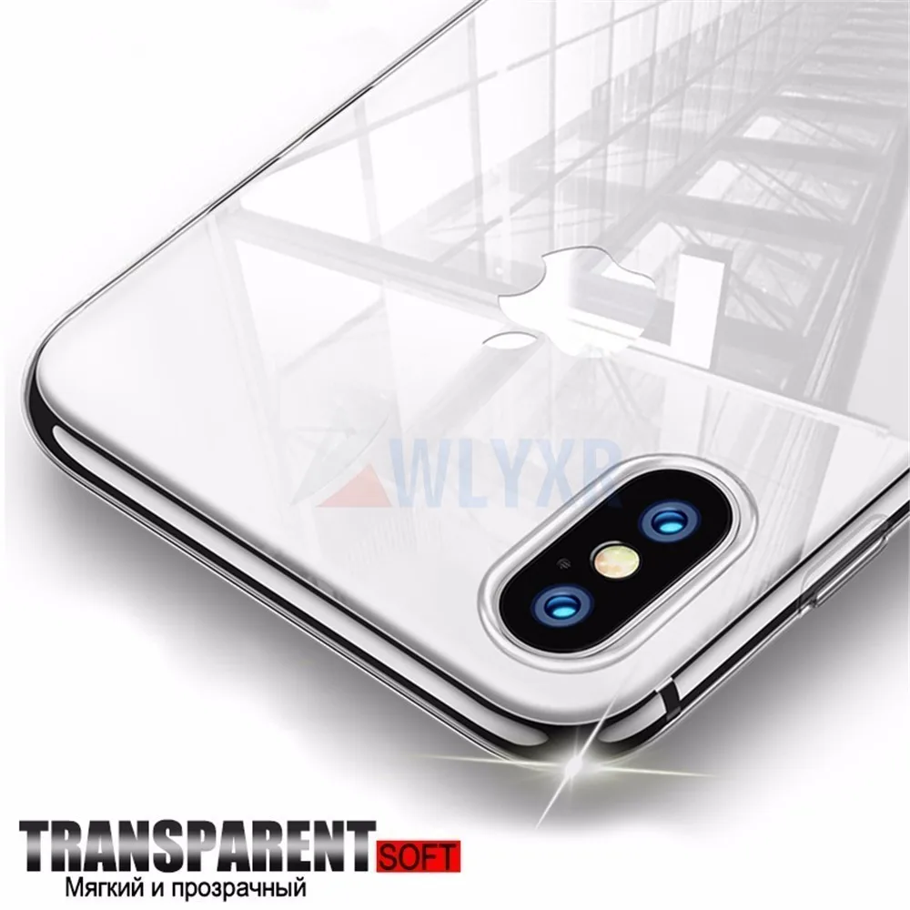 

Luxury Case For iPhone X XS 8 7 6 4 5S Max Plus Capinhas Ultra Thin Soft TPU Silicone Cover Case For iPhone XR Coque Fundas Capa