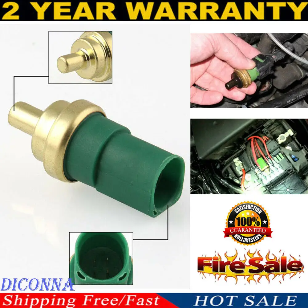 For Audi A2 A3 A4 A6 Tt Skoda Octavia Superb Water Coolant Temperature