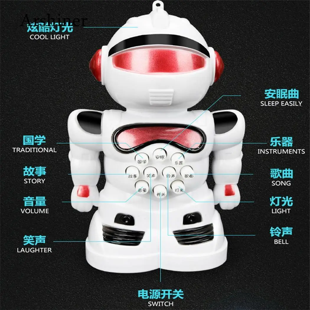 2018 New Learning Music Robot Toy Early Unisex Story Educational Mini Flash Creative Children Machine 2018 New Learning Music Robot Toy Early Unisex Story Educational Mini Flash Creative Children Machine