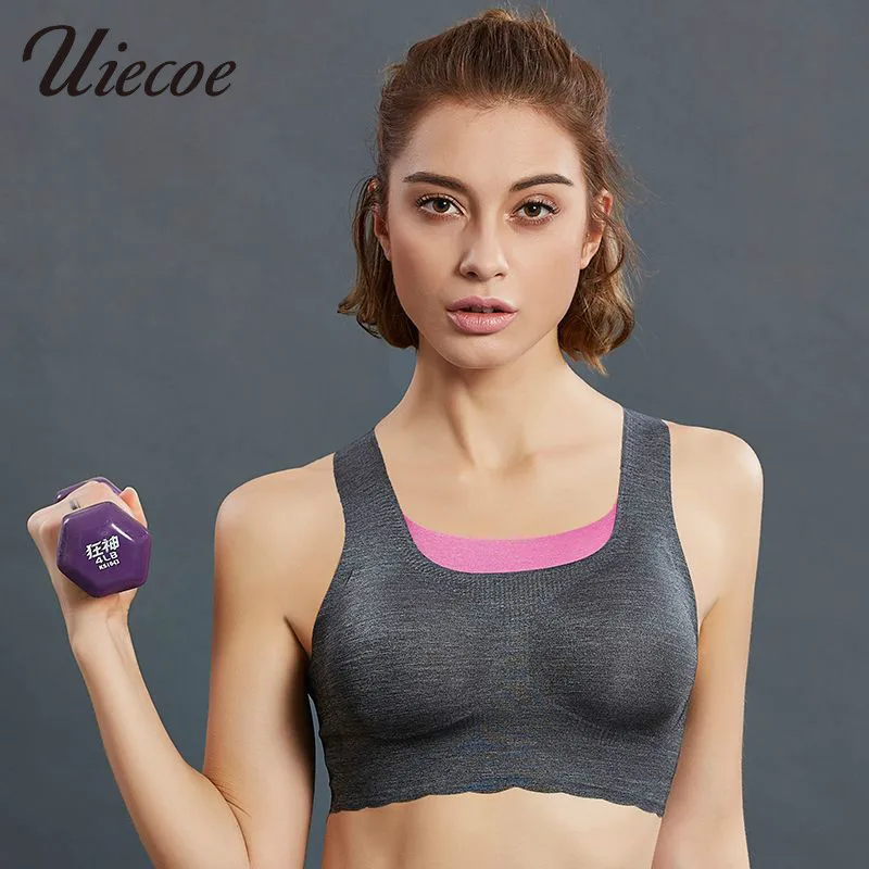 UIECOE Professional Sexy Women Casual Seamless Padded Bra Stretch