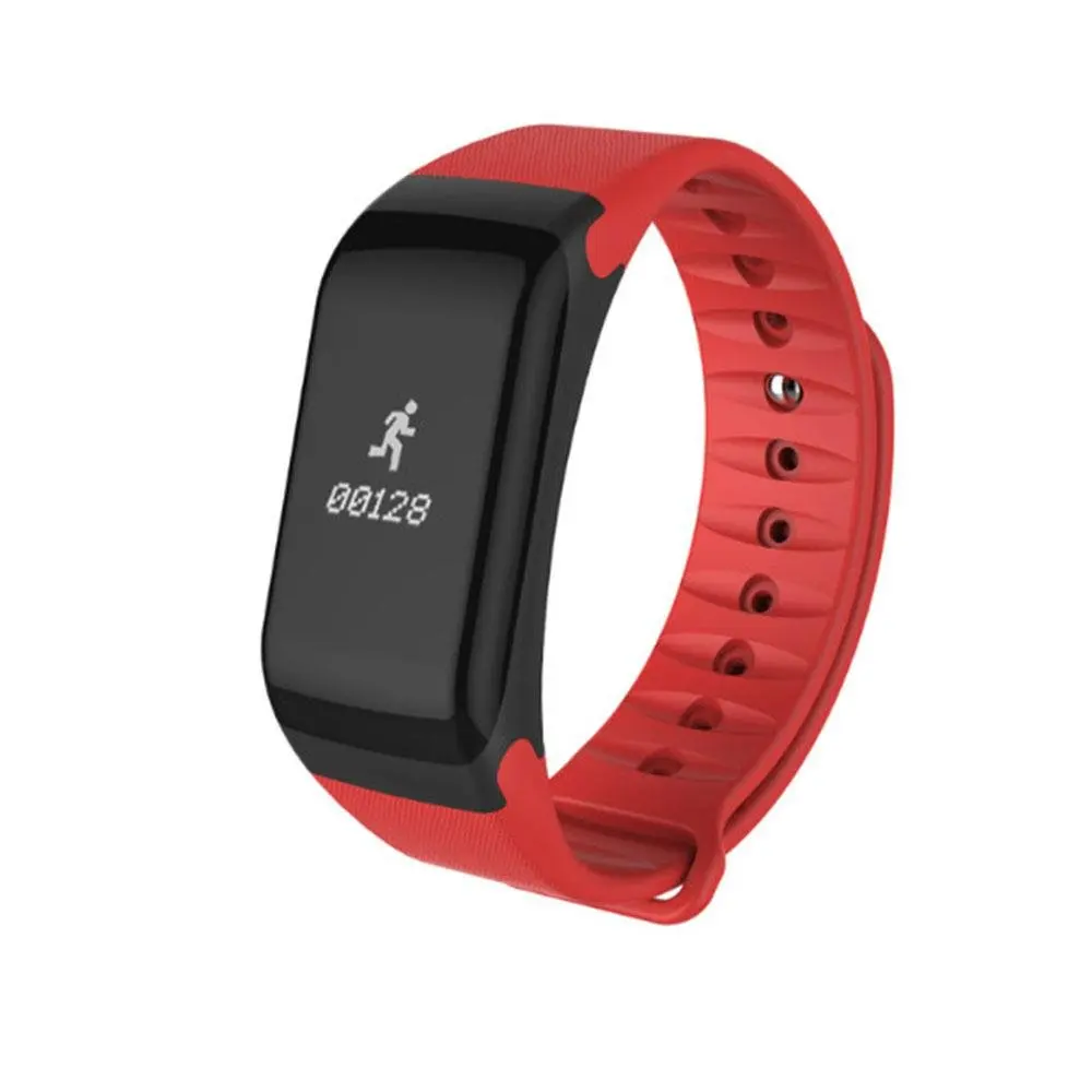 

F1 Smart Bracelet Smart Band Fitness Sleep Tracker Heart Rate Monitor Pulsometer Blood Pressure Measurement Waterproof Watch