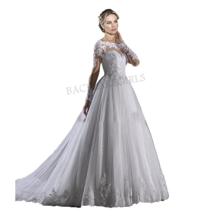 Vestido De Novia Corto кружевное свадебное платье трапециевидной формы роскошные 2019