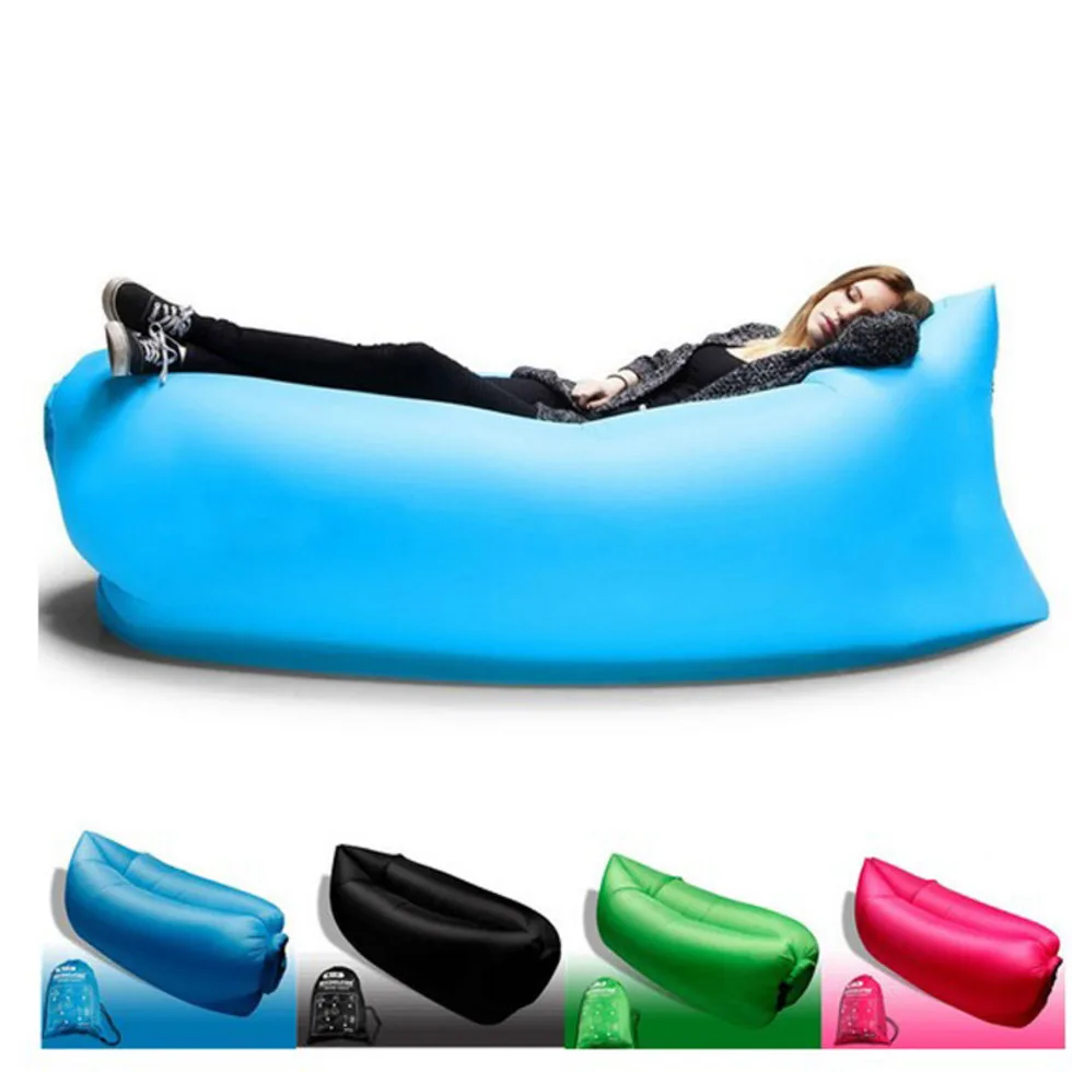 

Inflatable Lounger Air Sofa Portable Waterproof Anti Air Leaking Couch For Backyard Lakeside Beach Traveling Camping