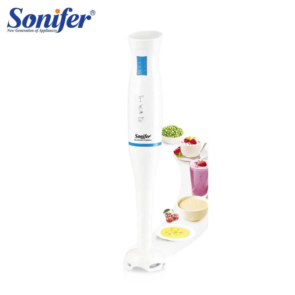 

200W Electric Kitchen Food Blender Mixer Detachable Hand Blender Egg Beater Vegetable Stand Blend No Cup 222V Sonifer