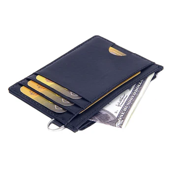 

Genuine Leather Men Coin Purse Cash Pocket Ultra Thin Multifunction Wallet For Women Casual ID Card Holder Fashion Short Wallets