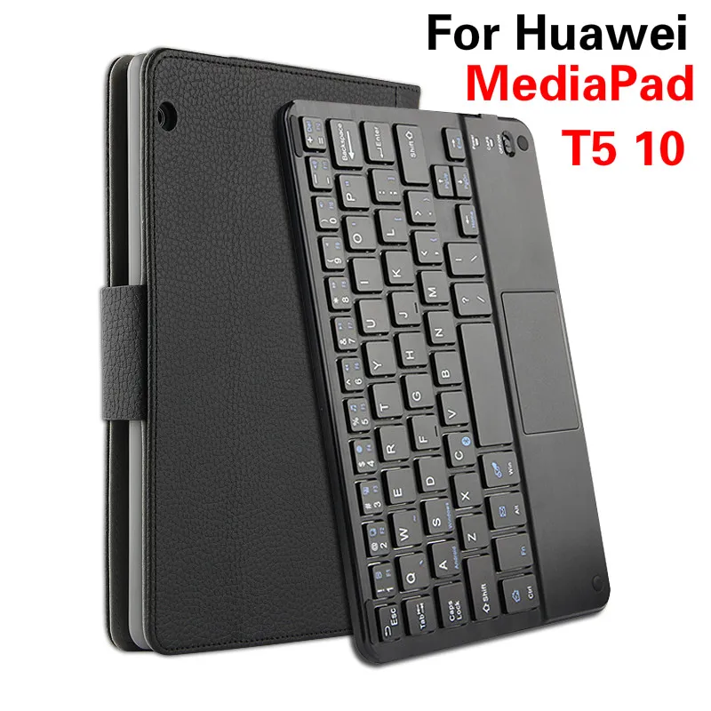 Отсоедините беспроводной чехол с клавиатурой Bluetooth для Huawei MediaPad T5 10