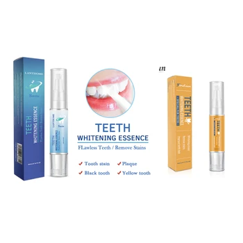 

Dental 4ml 2/1pcs Teeth Whitening Pen with Brush Gel Tooth Cleaning Removal Stain Tooth Whitening Oral Care Free Shipping TSLM2