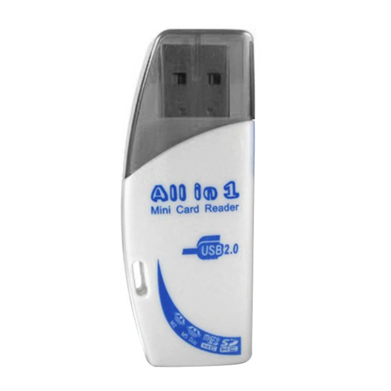 Оптовая продажа 1 шт 4 в USB кардридер многофункциональный SD TF MS M2 ридер с формой