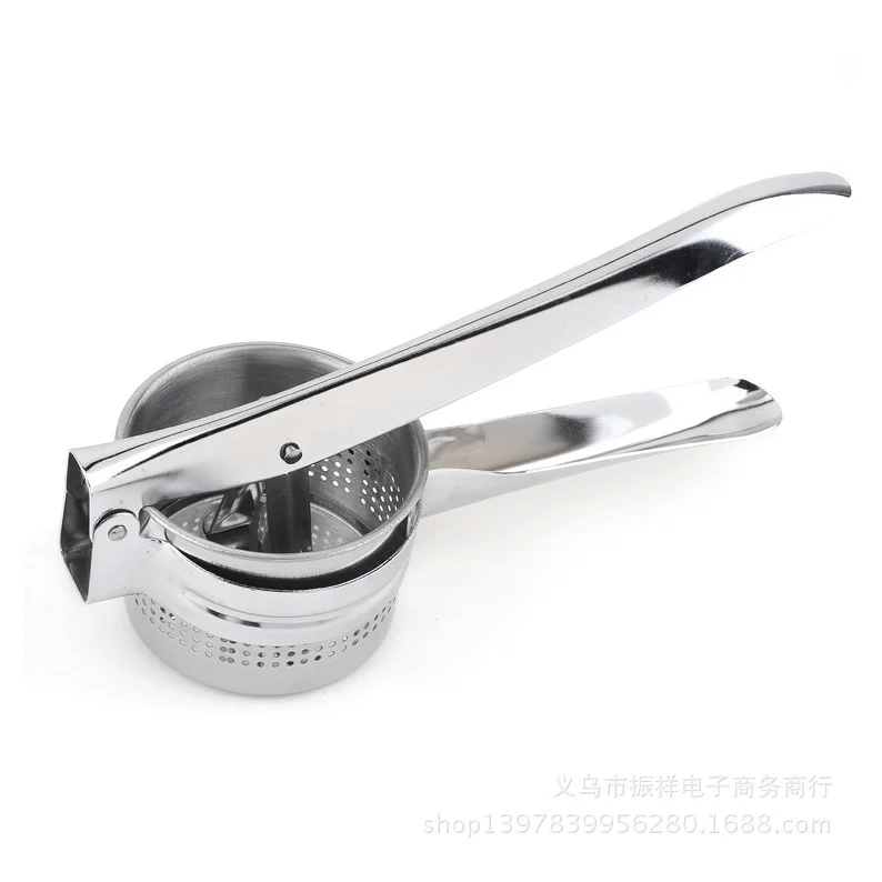 Stainless Steel Potato Masher Ricer Puree Fruit Vegetable Juicer | Дом и сад