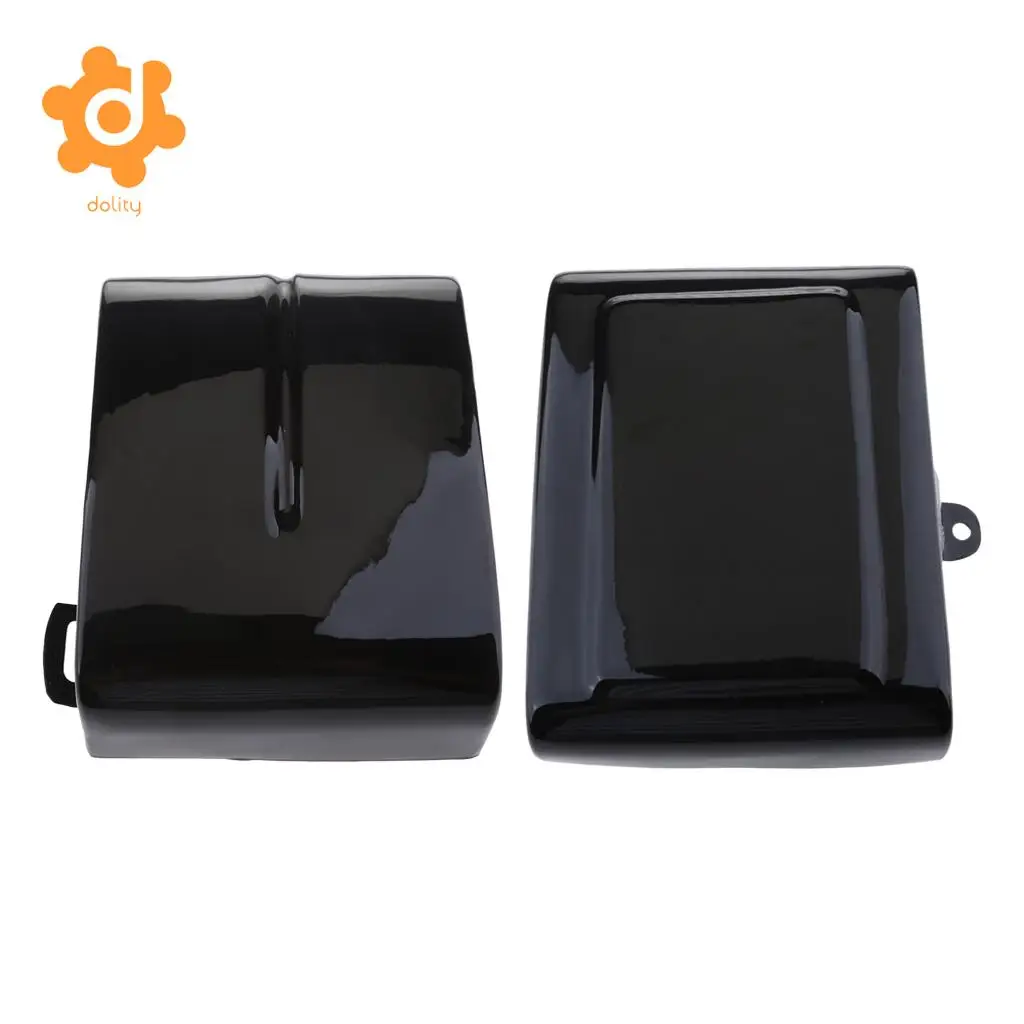 

Battery Covers for Harley Dyna Low Rider Fat Street Bob Super Wide Glide 2012 2013 2014 2015 2016