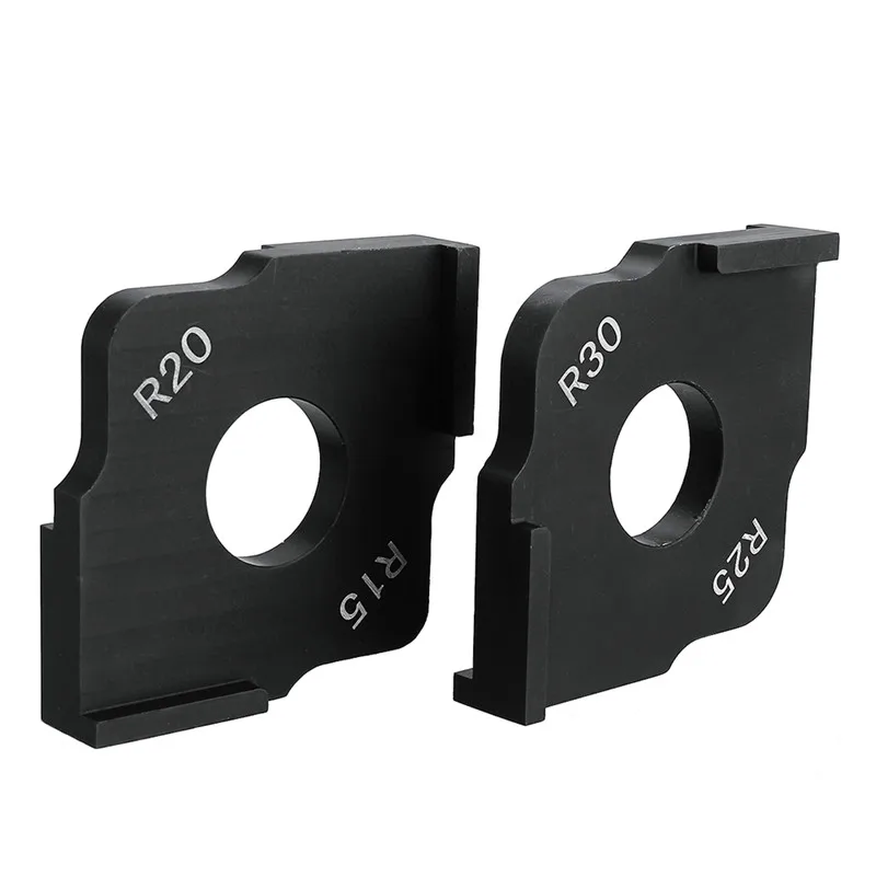 

2Pcs/set Trimming Engraving Machine Radius Quick Jig R15 R20 R25 R30 Woodworking Router Table Jig Corner Template Tools