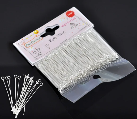 

Lovely (300PCs) Well Sorted SP Eye Pins 4cm (B13048)