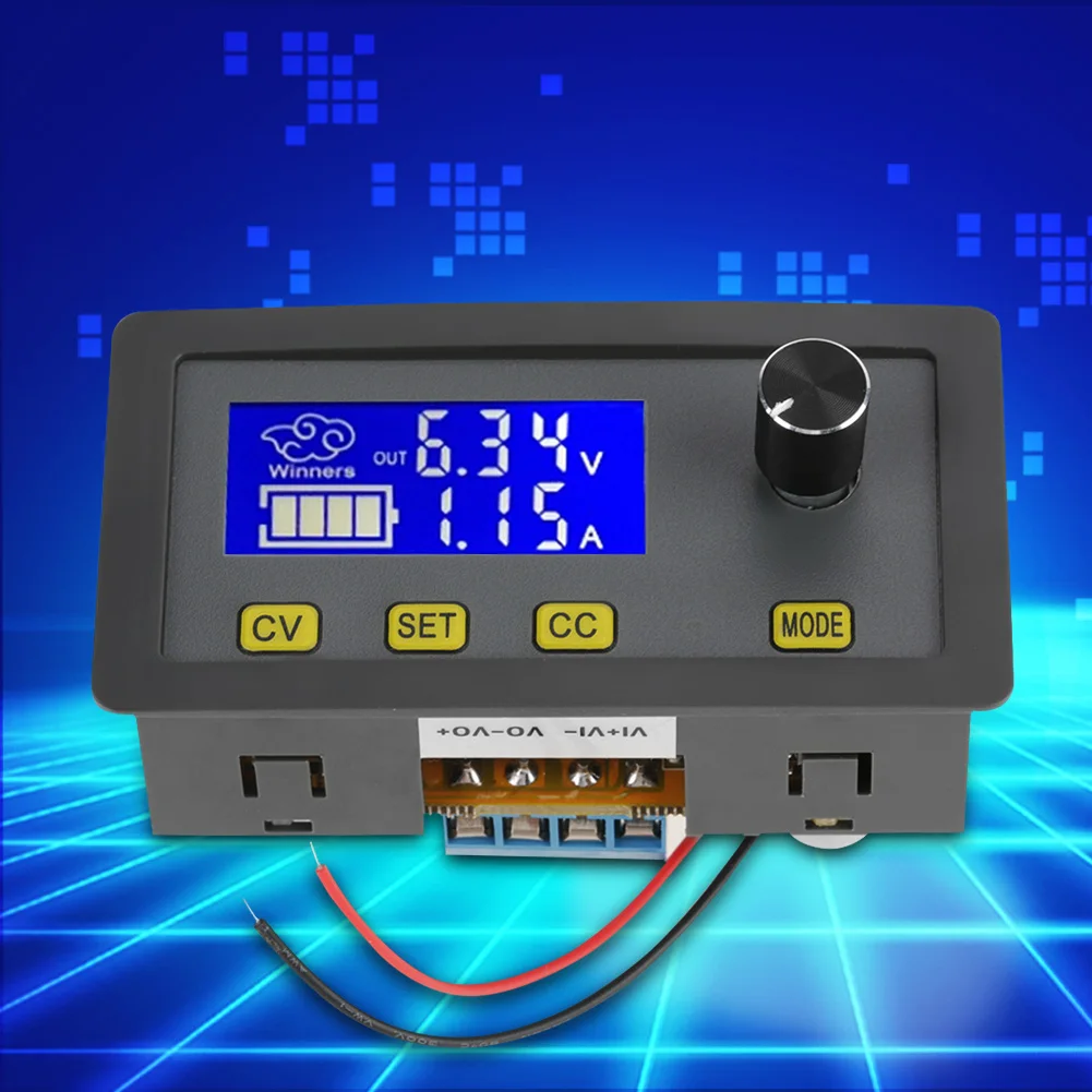 

Digital Power supply Regulator 6V-32V to 0-32V Adjustable 5A Step-Down Power Supply Module Voltage Regulators