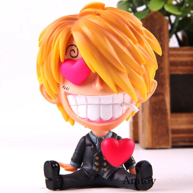 

Sanji Action Figure Anime One Piece Figure Vinsmoke Sanji Mini SD One Piece PVC Collection Model Toy