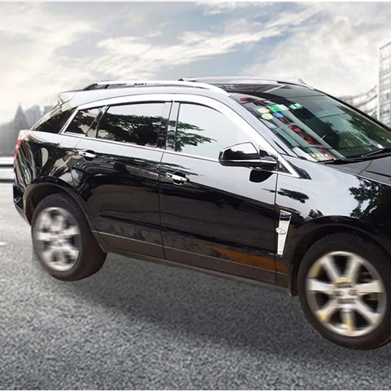 Brand New 1 Set Chrome Side Rain Guard Deflectors Vent Sun Shade Window Visors For Cadillac SRX 2013-2017 Brand New 1 Set Chrome Side Rain Guard Deflectors Vent Sun Shade Window Visors For Cadillac SRX 2013-2017