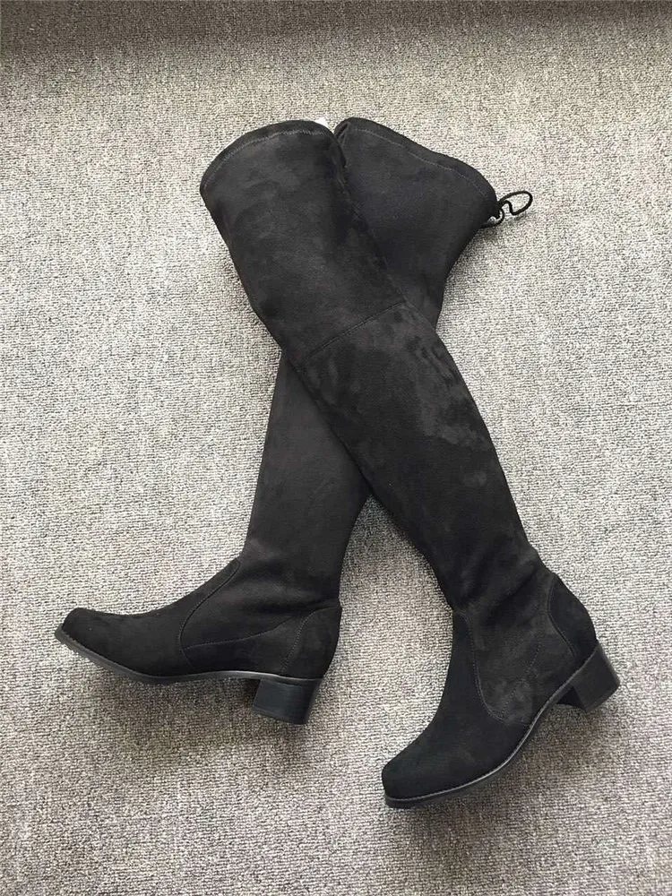 

Women's Shoes High Elastic Woman Overknee Winter Women Boots