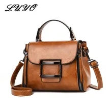 2019 Spring Real Genuine Leather Handbag Handbags Woman Small Vintage Crossbody Bags For Women Shoulder Messenger Bag Female