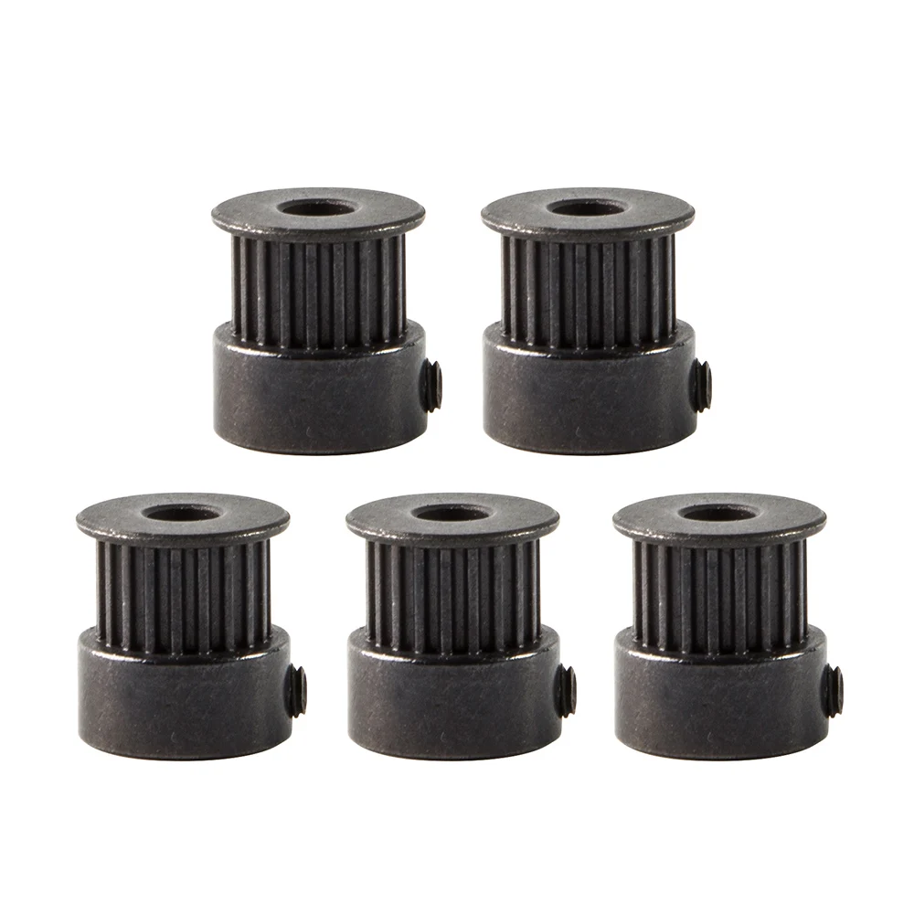 

Creality 3D 2GT 20 Tooth Pulley Aluminum Alloy Timing Gear Synchronous Wheel 5mm Bore for 3D Printer 6mm Width Timing Belt