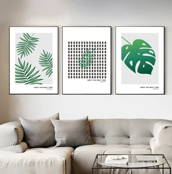

AAHH Posters and Prints Print on Canvas Flower Art Picture for Living Room Home Decor Different Shaped Trees No Frame