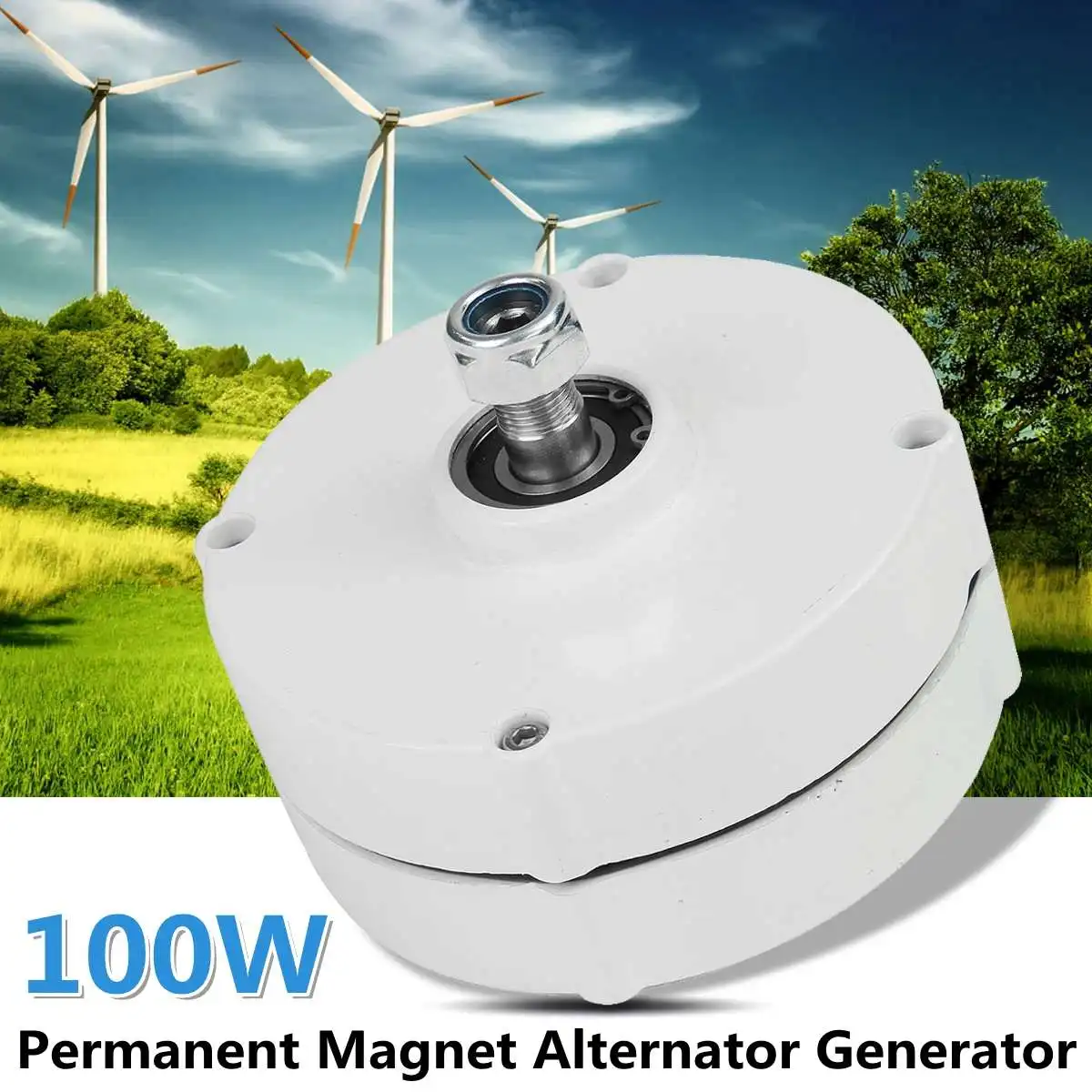 

24V YC-100 100W Permanent Magnet Alternator Generator Suitable For Wind power Power Hydraulic Generators