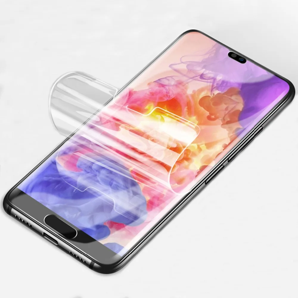 Гидрогелевая пленка с полным покрытием для Huawei P20 P30 Lite Pro Honor 10 V10 7X 8C Nova защита